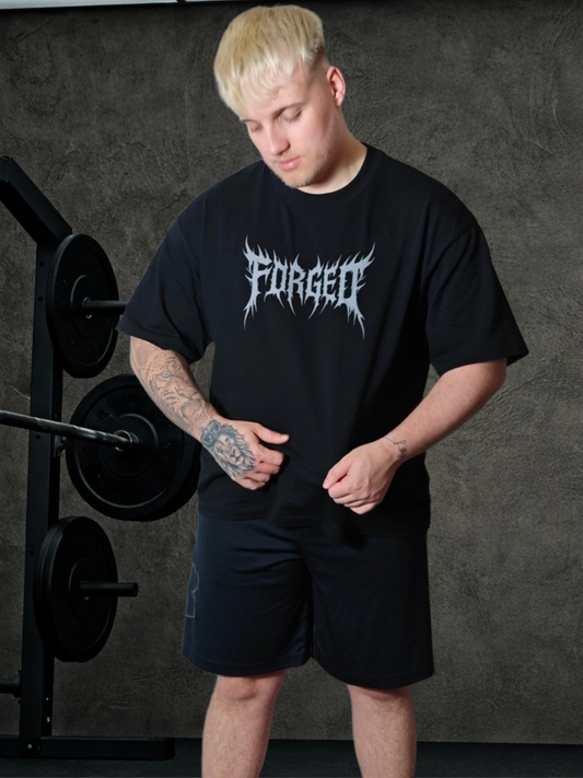 PUMPIFY x FORGED - Built Not Given Oversized Boxy Tee