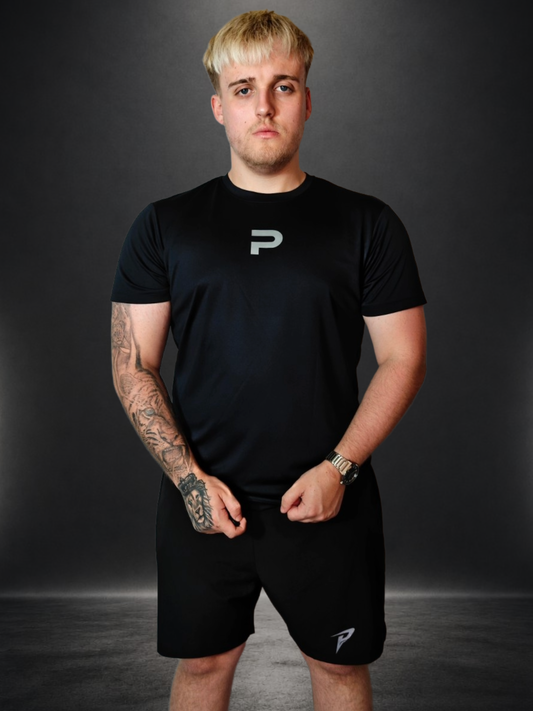 PUMPIFY Sport French Navy Performance Tee - Regular Fit