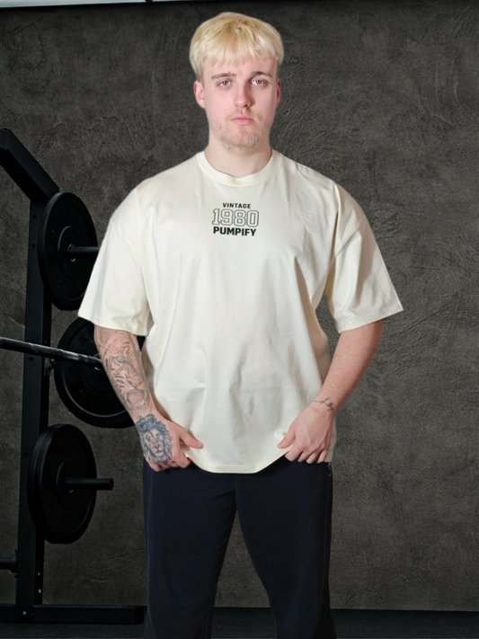 Oversized PUMPIFY "Vintage 1980" Tee (Green)