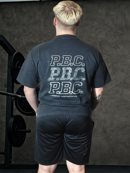 PUMPIFY BODYBUILDING CLUB Oversized Washed Tee