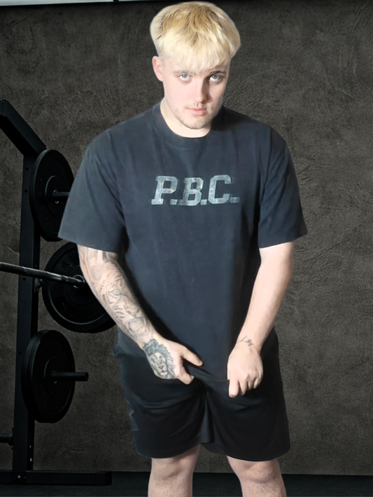 PUMPIFY BODYBUILDING CLUB Oversized Washed Tee