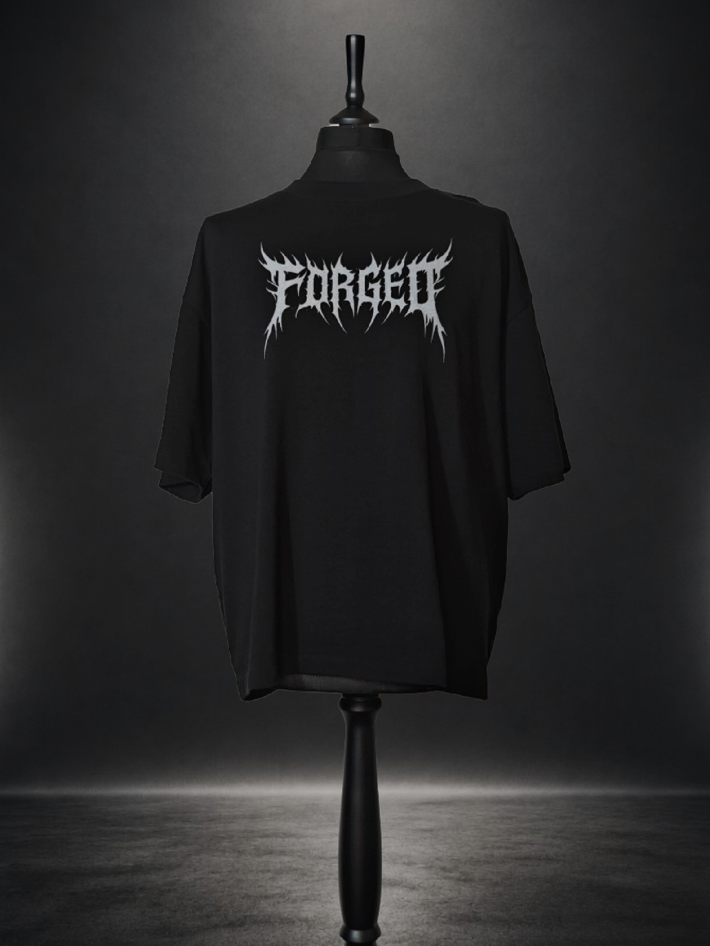 PUMPIFY x FORGED - Built Not Given Oversized Boxy Tee