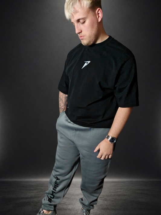 PUMPIFY Signature Style Oversized Joggers Full Shadow
