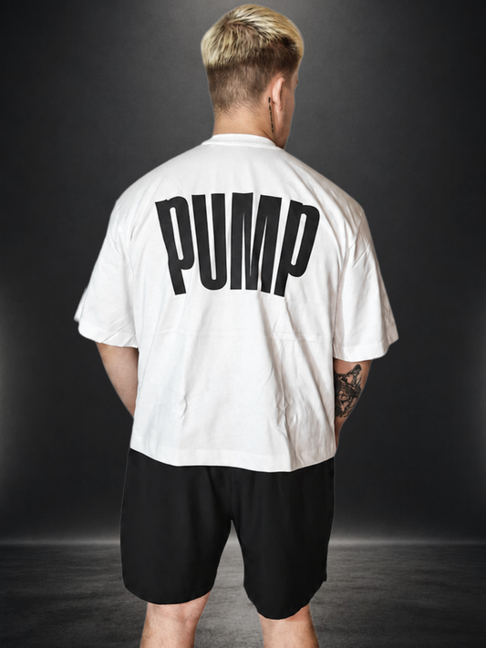 PUMPIFY - Boxy Oversized PUMP Tee - Light