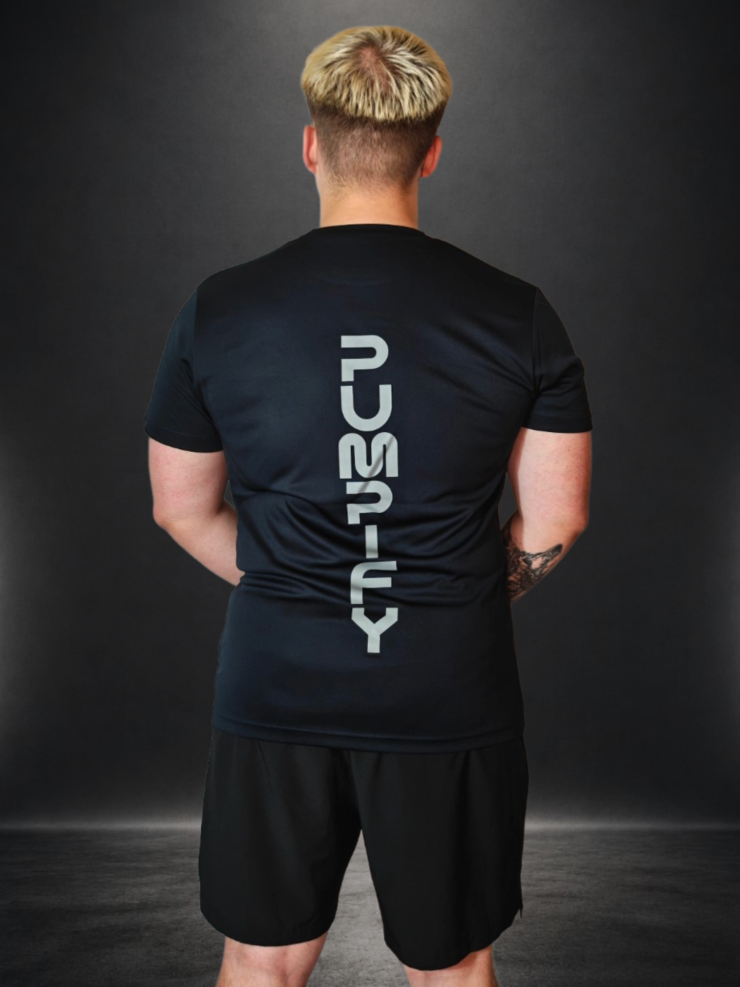 PUMPIFY Sport French Navy Performance Tee - Regular Fit