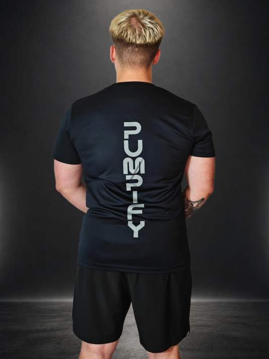 PUMPIFY Sport French Navy Performance Tee - Regular Fit